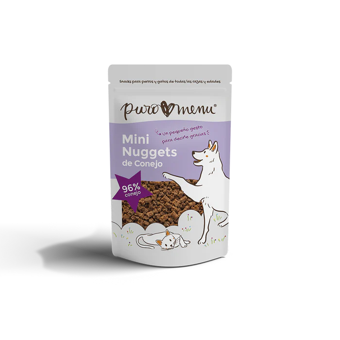 Puromenú Nuggets de Conejo Deshidratados